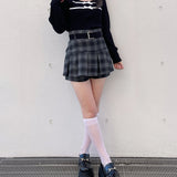 ケーブルダブルリボンニット