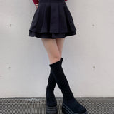 ダブルフレアスカート