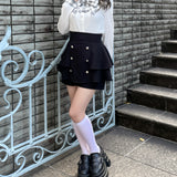 リボンレイヤードトップス