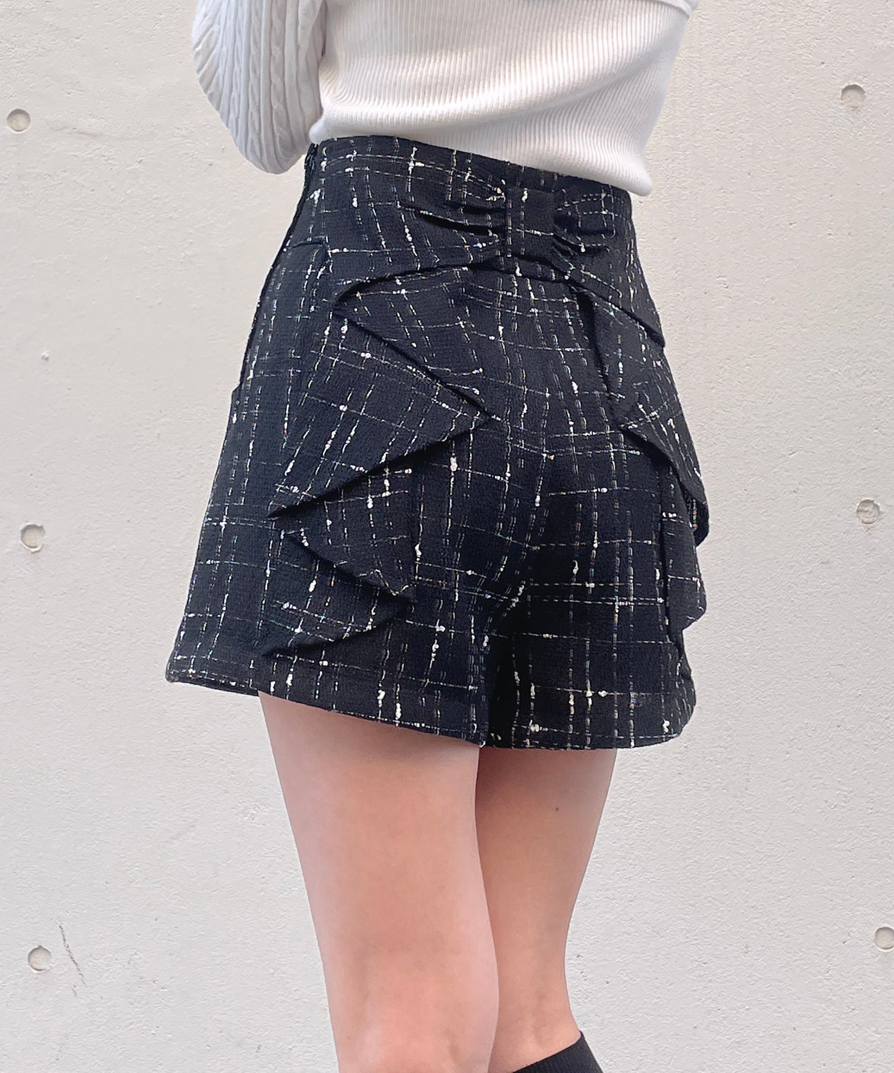 【abcボトムス10％割♡】バックリボンショートパンツ