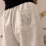 【SALE】ビジューロゴスウェットパンツ