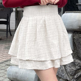 ダブルフレアスカート