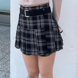 【abcボトムス10％割♡】ベルト付きスカパン