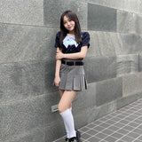 リボンレイヤードトップス