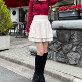 ダブルフレアスカート