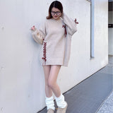 【予約商品 1月下旬発送】レーシングニットワンピース