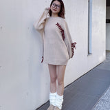 【予約商品 1月下旬発送】レーシングニットワンピース