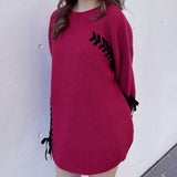 【予約商品 1月下旬発送】レーシングニットワンピース