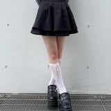 【abcボトムス10％割♡】ダブルフレアスカート