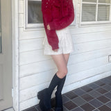 【予約商品 12月中旬発送】
ビジュオフショルニット