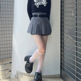 リボンレイヤードトップス