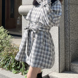 ティペット付きハーフコート