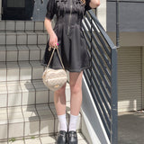 フロントジップワンピース