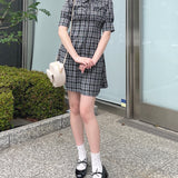 フロントジップワンピース