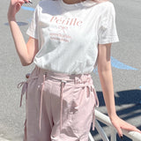 リボン刺繍Tシャツ