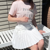リボン刺繍Tシャツ