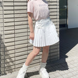 リボン刺繍Tシャツ