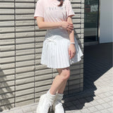 リボン刺繍Tシャツ
