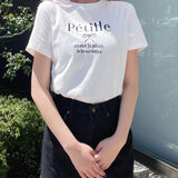 リボン刺繍Tシャツ