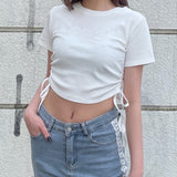 ストーンロゴドロストTシャツ