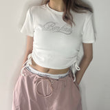 ストーンロゴドロストTシャツ
