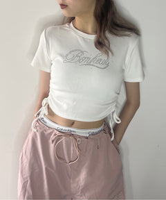 ストーンロゴドロストTシャツ