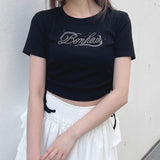 ストーンロゴドロストTシャツ