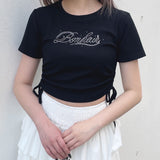 ストーンロゴドロストTシャツ