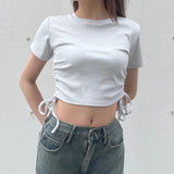 ストーンロゴドロストTシャツ