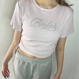 ストーンロゴドロストTシャツ