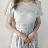 ストーンロゴドロストTシャツ