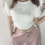 ストーンロゴドロストTシャツ