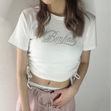 ストーンロゴドロストTシャツ
