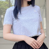 バックリボンTシャツ