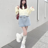 スパンコールニットカーディガン