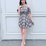 【一部商品７月中旬お届け予定】アメスリフリルレイヤードロングワンピース