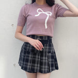 【予約商品 9月中旬お届け】フェザーリボンニット