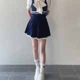 ニットプリーツスカート