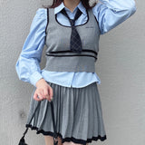 ニットプリーツスカート
