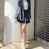 袖リボンテーラージャケット