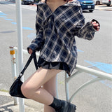 3wayチェックシャツ
