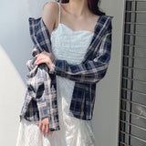 3wayチェックシャツ