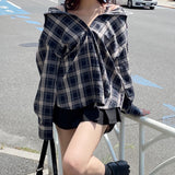 3wayチェックシャツ