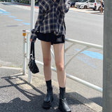 3wayチェックシャツ