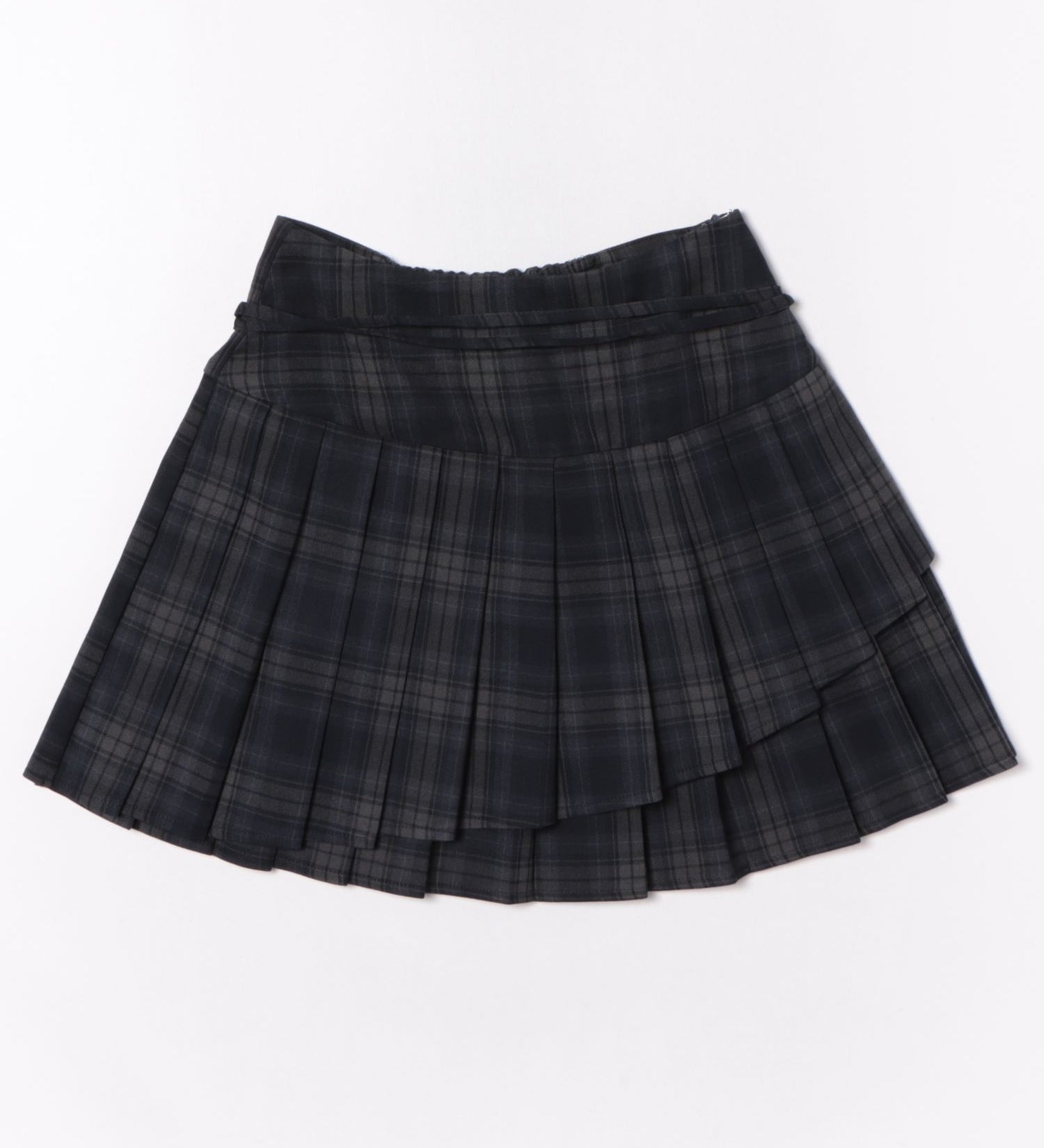 ダブルプリーツスカート