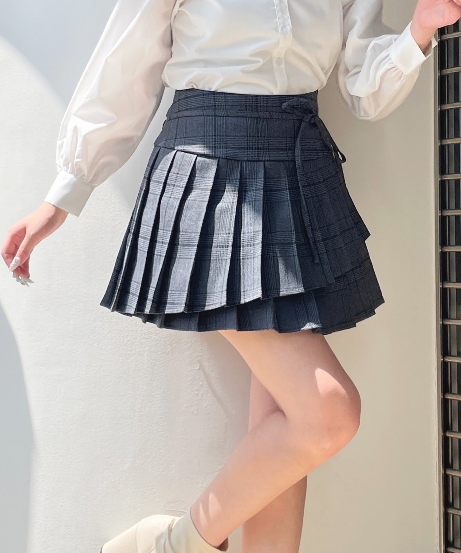 perfume closet 2WAY レースプリーツスカート Mサイズ 10 ｜ Perfume Closet