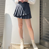 ダブルプリーツスカート
