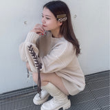 【予約商品 10月上旬お届け】ステッチニットワンピース
