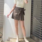 リボンラップスカート