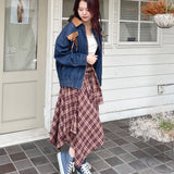 イレヘムチェックスカート